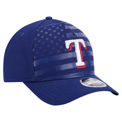 Texas Rangers New Era American Flag 9FORTY M-Crown A-Frame Adjustable Hat Near Me