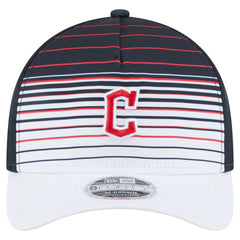Cleveland Guardians New Era Gradient 9FORTY M-Crown Adjustable Hat discount