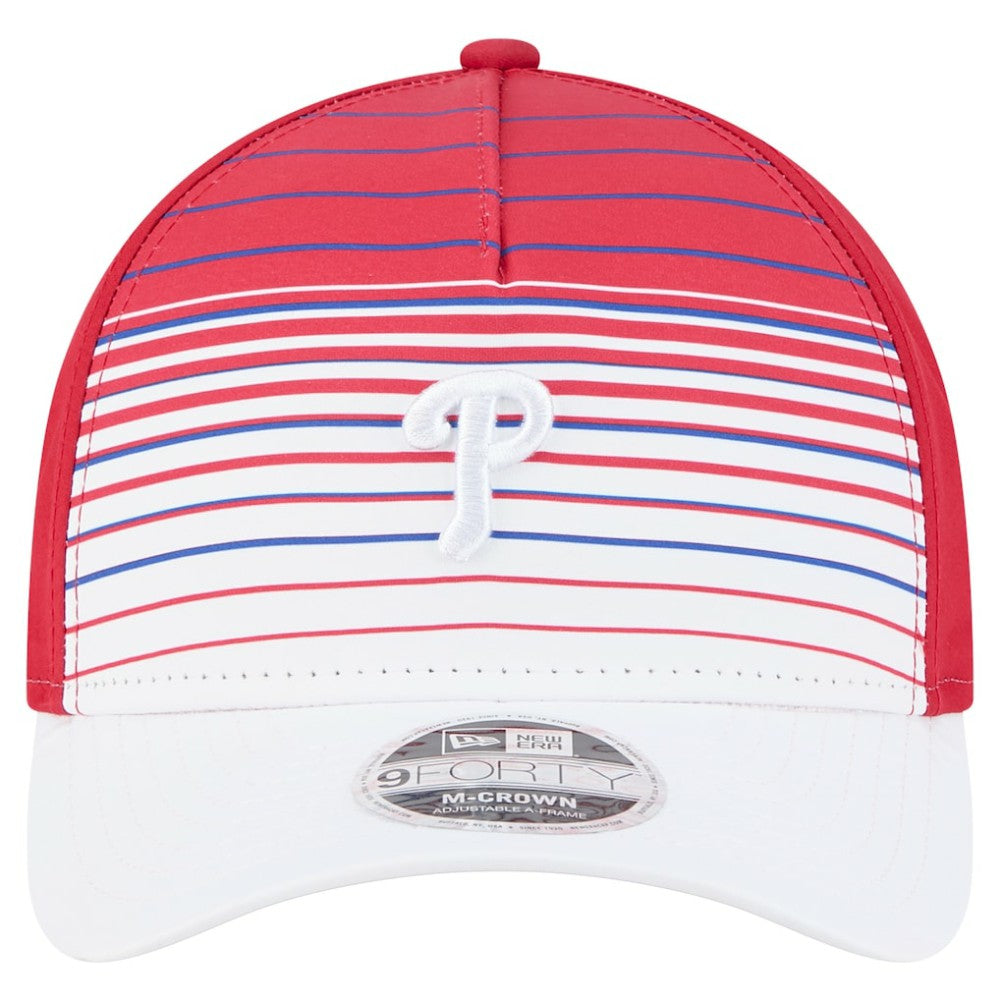 Philadelphia Phillies New Era Gradient 9FORTY M-Crown Adjustable Hat discount