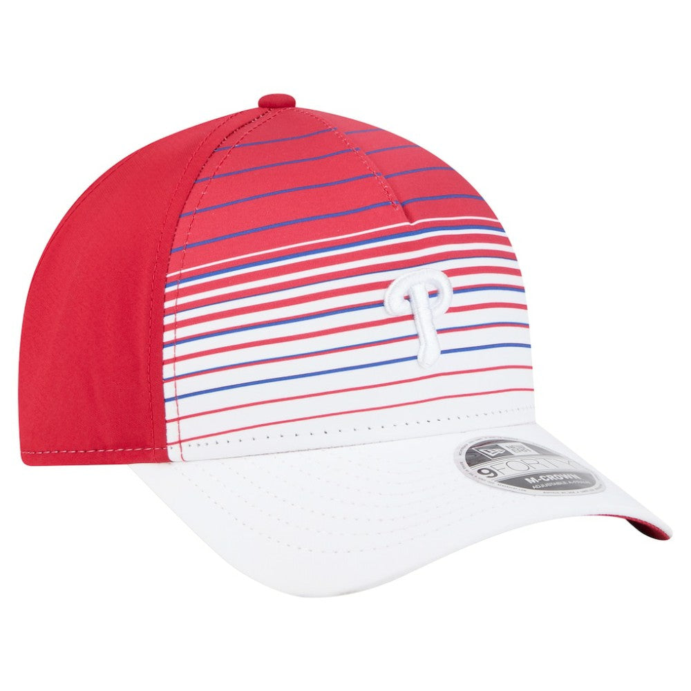 Philadelphia Phillies New Era Gradient 9FORTY M-Crown Adjustable Hat discount