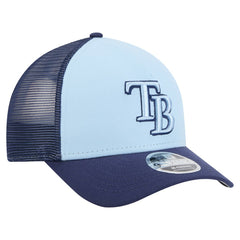 Tampa Bay Rays New Era 2-Tone Color Pack 9FORTY M-Crown A-Frame Adjustable Hat Lifestyle
