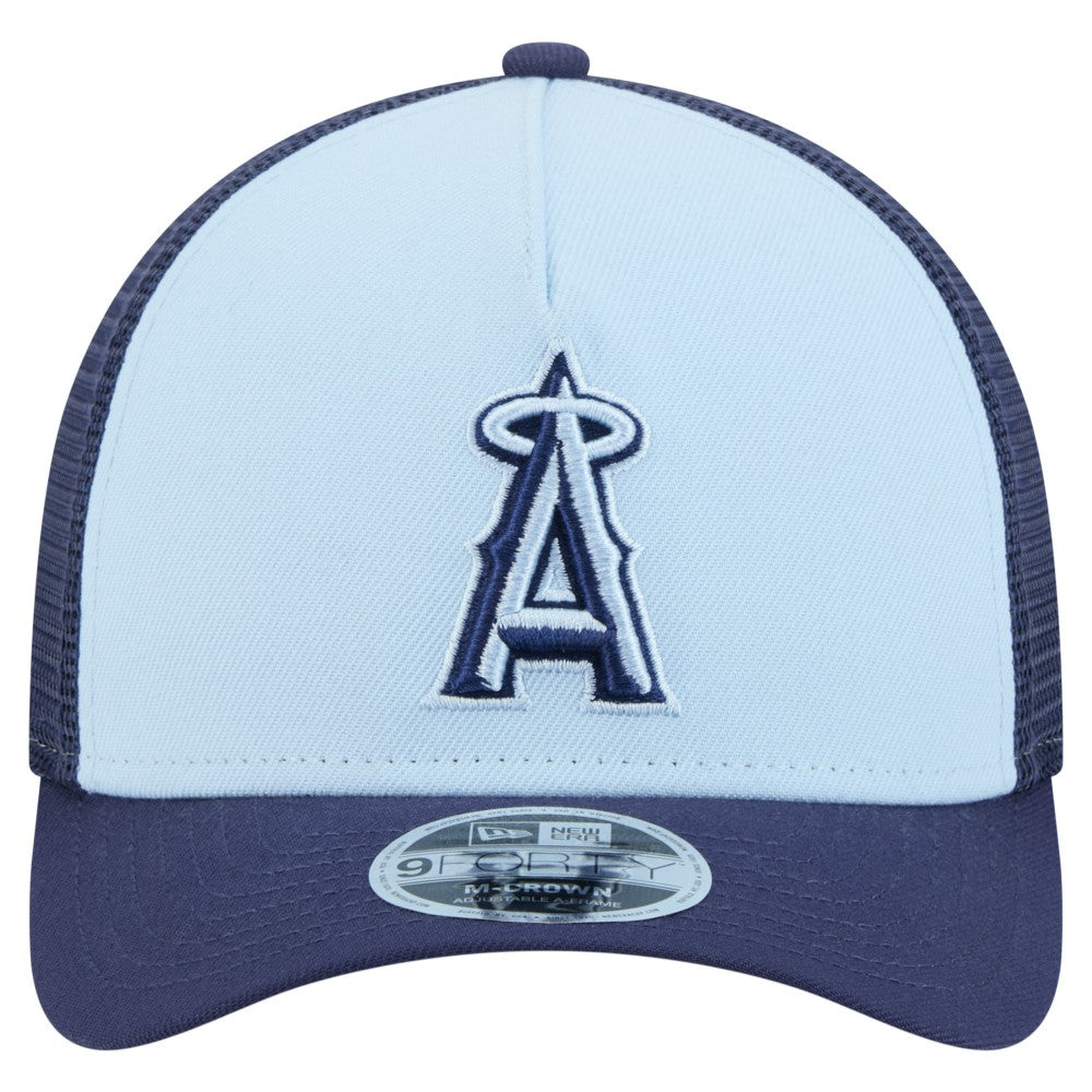 Los Angeles Angels New Era 2-Tone Color Pack 9FORTY M-Crown A-Frame Adjustable Hat Lifestyle