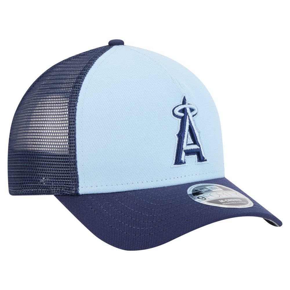 Los Angeles Angels New Era 2-Tone Color Pack 9FORTY M-Crown A-Frame Adjustable Hat Lifestyle
