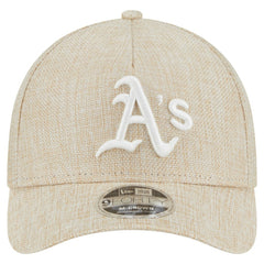 Athletics New Era Cotton Weave M-Crown A-Frame 9FORTY Adjustable Hat Clearance