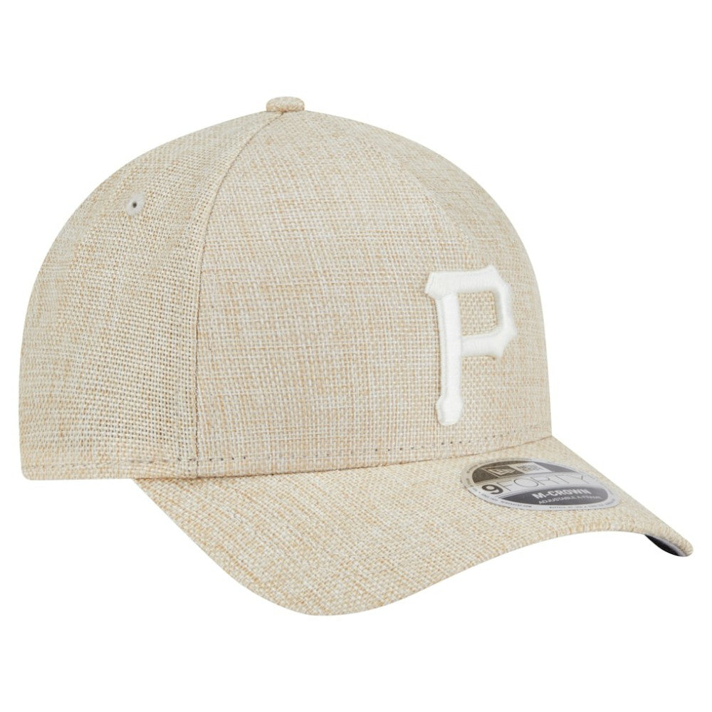 Pittsburgh Pirates New Era Cotton Weave M-Crown A-Frame 9FORTY Adjustable Hat discount