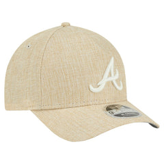Atlanta Braves New Era Cotton Weave M-Crown A-Frame 9FORTY Adjustable Hat Clearance