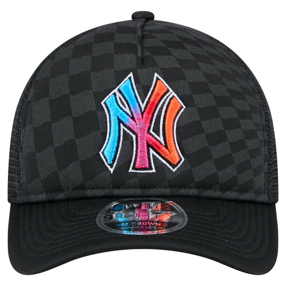 New York Yankees New Era Gradient 9FORTY A-Frame M-Crown Trucker Adjustable Hat Online