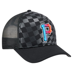 Pittsburgh Pirates New Era Gradient 9FORTY A-Frame M-Crown Trucker Adjustable Hat On Sale