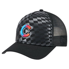 Chicago Cubs New Era Gradient 9FORTY A-Frame M-Crown Trucker Adjustable Hat Sale
