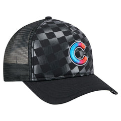Chicago Cubs New Era Gradient 9FORTY A-Frame M-Crown Trucker Adjustable Hat Sale