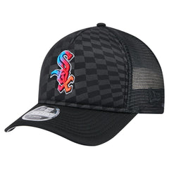 Chicago White Sox New Era Gradient 9FORTY A-Frame M-Crown Trucker Adjustable Hat discount