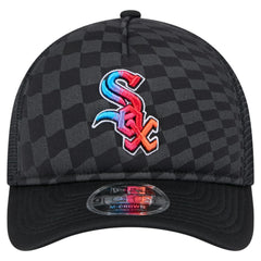 Chicago White Sox New Era Gradient 9FORTY A-Frame M-Crown Trucker Adjustable Hat discount