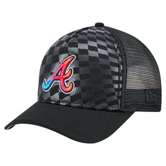 Atlanta Braves New Era Gradient 9FORTY A-Frame M-Crown Trucker Adjustable Hat Near Me