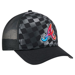 Atlanta Braves New Era Gradient 9FORTY A-Frame M-Crown Trucker Adjustable Hat Near Me