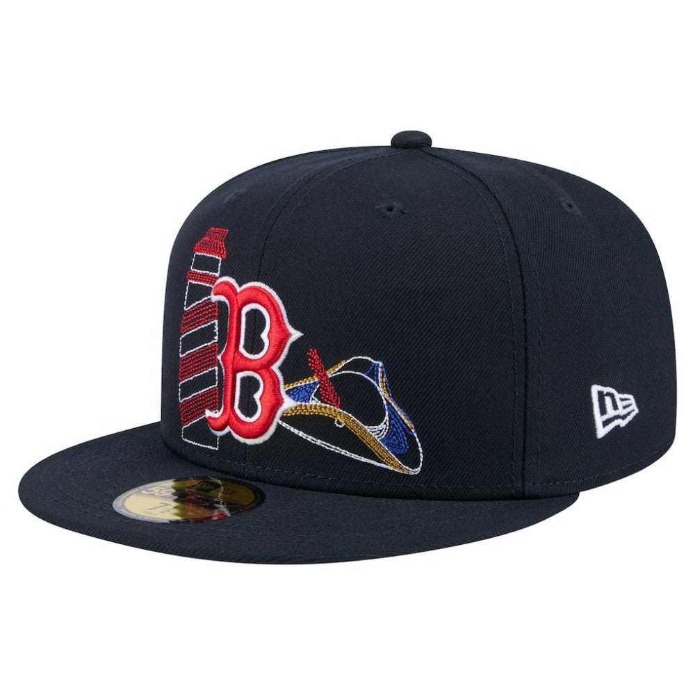 Boston Red Sox New Era State Stitch 59FIFTY Fitted Hat for sale