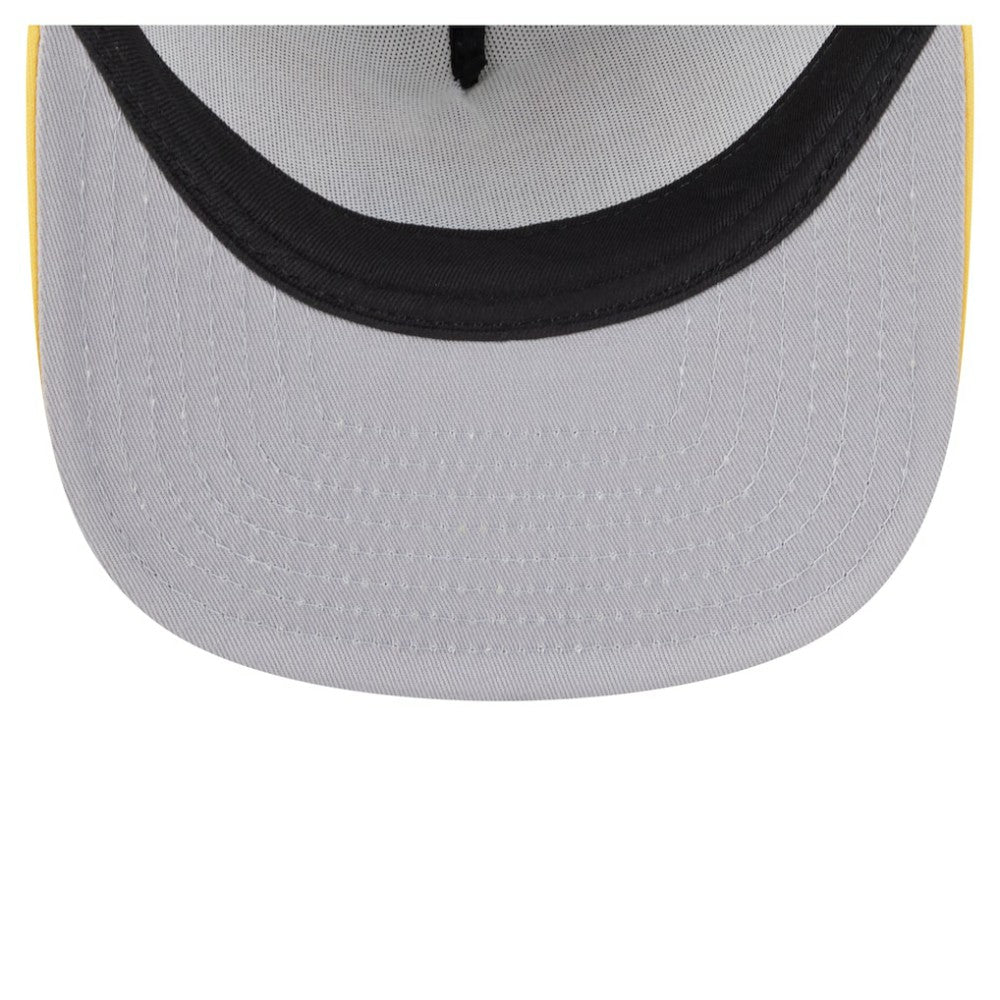 Pittsburgh Pirates New Era Retro Script Trucker 9FIFTY Snapback Hat On Sale