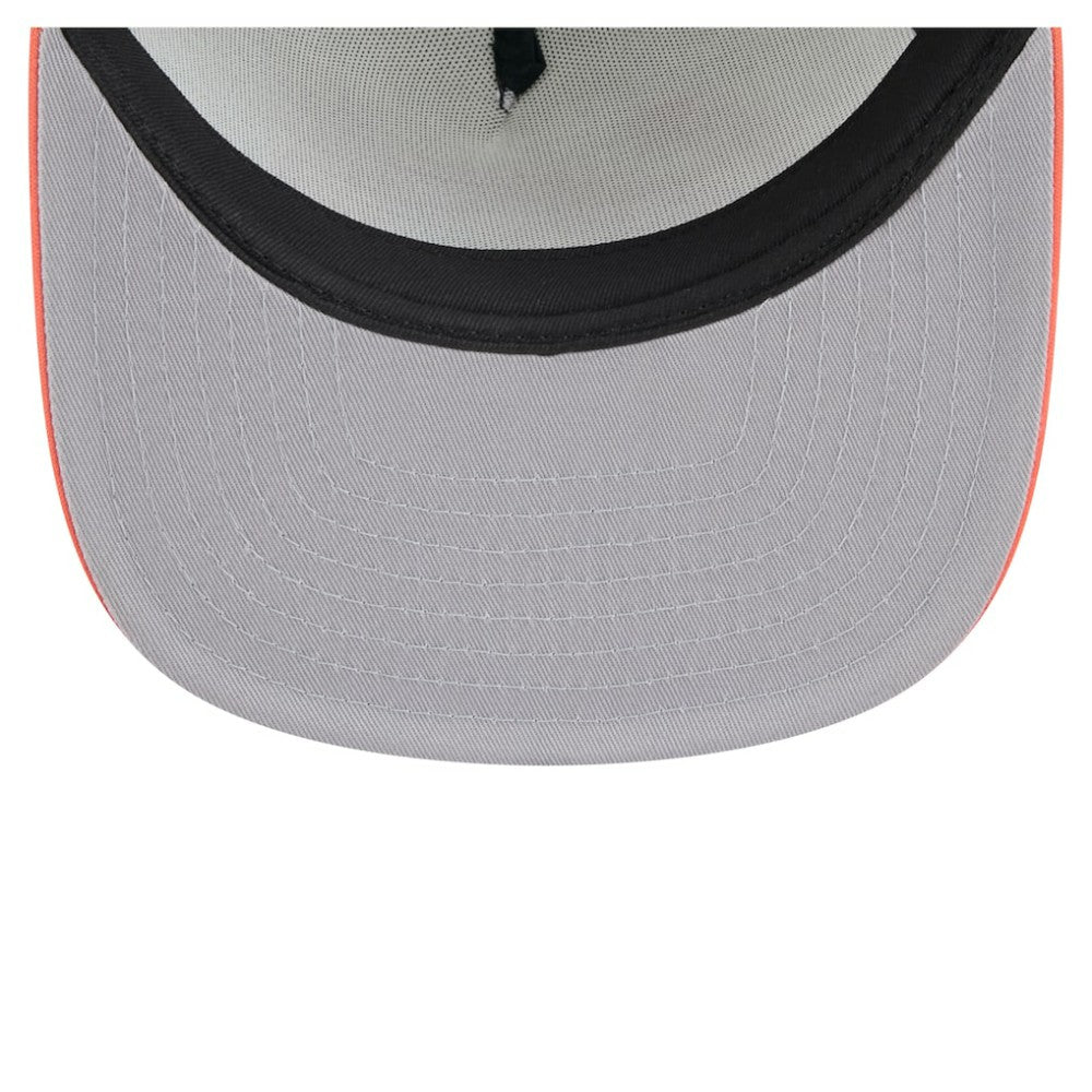 San Francisco Giants New Era Retro Script Trucker 9FIFTY Snapback Hat Lifestyle