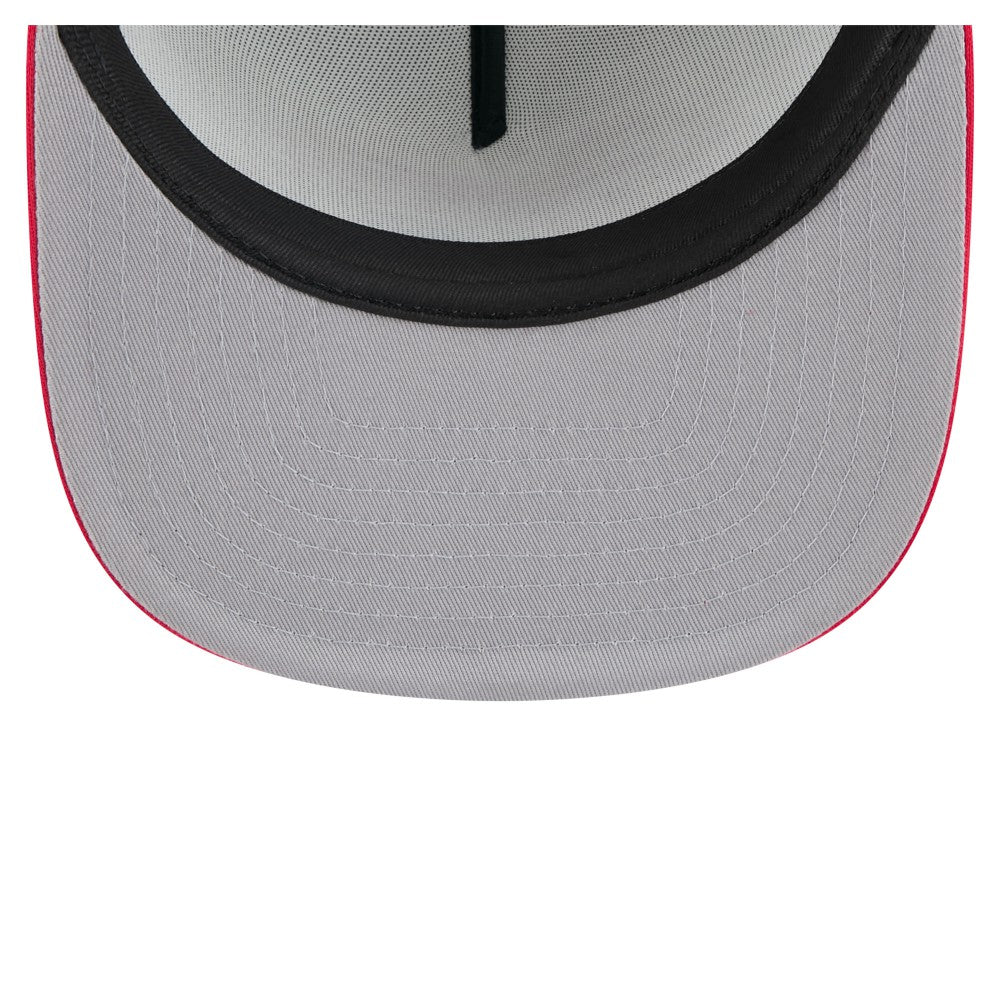 Cleveland Guardians New Era Retro Script Trucker 9FIFTY Snapback Hat Sale
