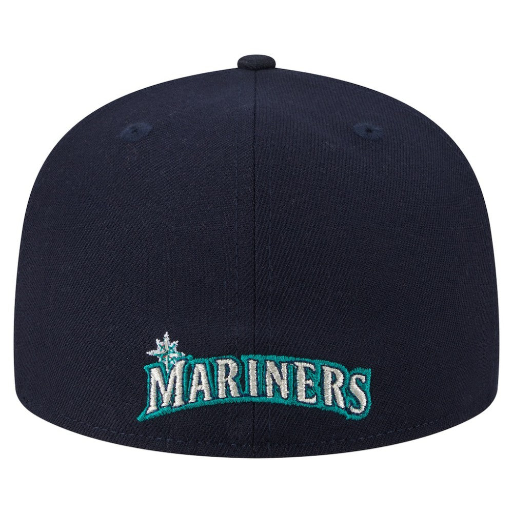 Seattle Mariners New Era Overlap 59FIFTY Fitted Hat for sale