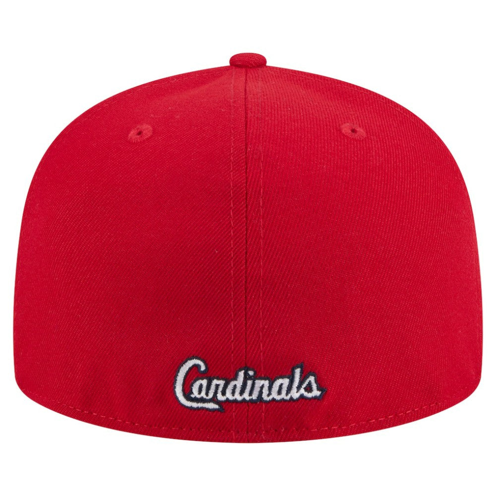 St. Louis Cardinals New Era Overlap 59FIFTY Fitted Hat On Sale