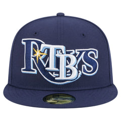 Tampa Bay Rays New Era Overlap 59FIFTY Fitted Hat Sale
