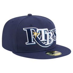 Tampa Bay Rays New Era Overlap 59FIFTY Fitted Hat Sale