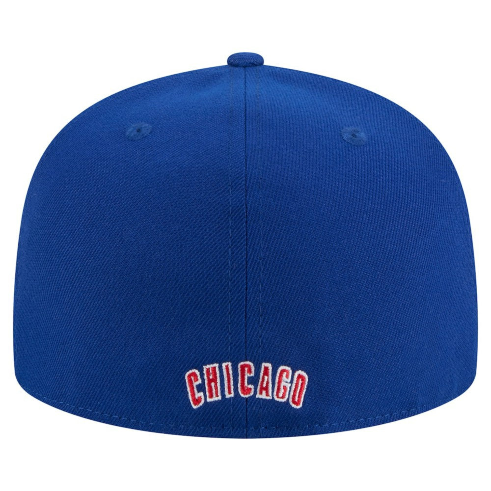 Chicago Cubs New Era Overlap 59FIFTY Fitted Hat for sale