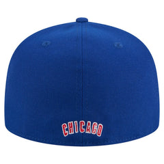 Chicago Cubs New Era Overlap 59FIFTY Fitted Hat for sale