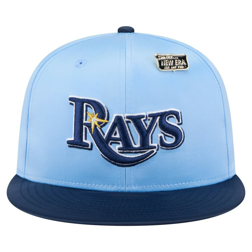 Tampa Bay Rays New Era Satin 59FIFTY Fitted Hat Clearance