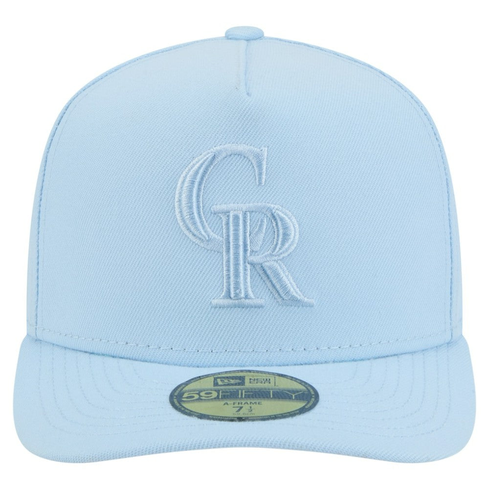 Colorado Rockies New Era Color Pack A-Frame 59FIFTY Fitted Hat Clearance