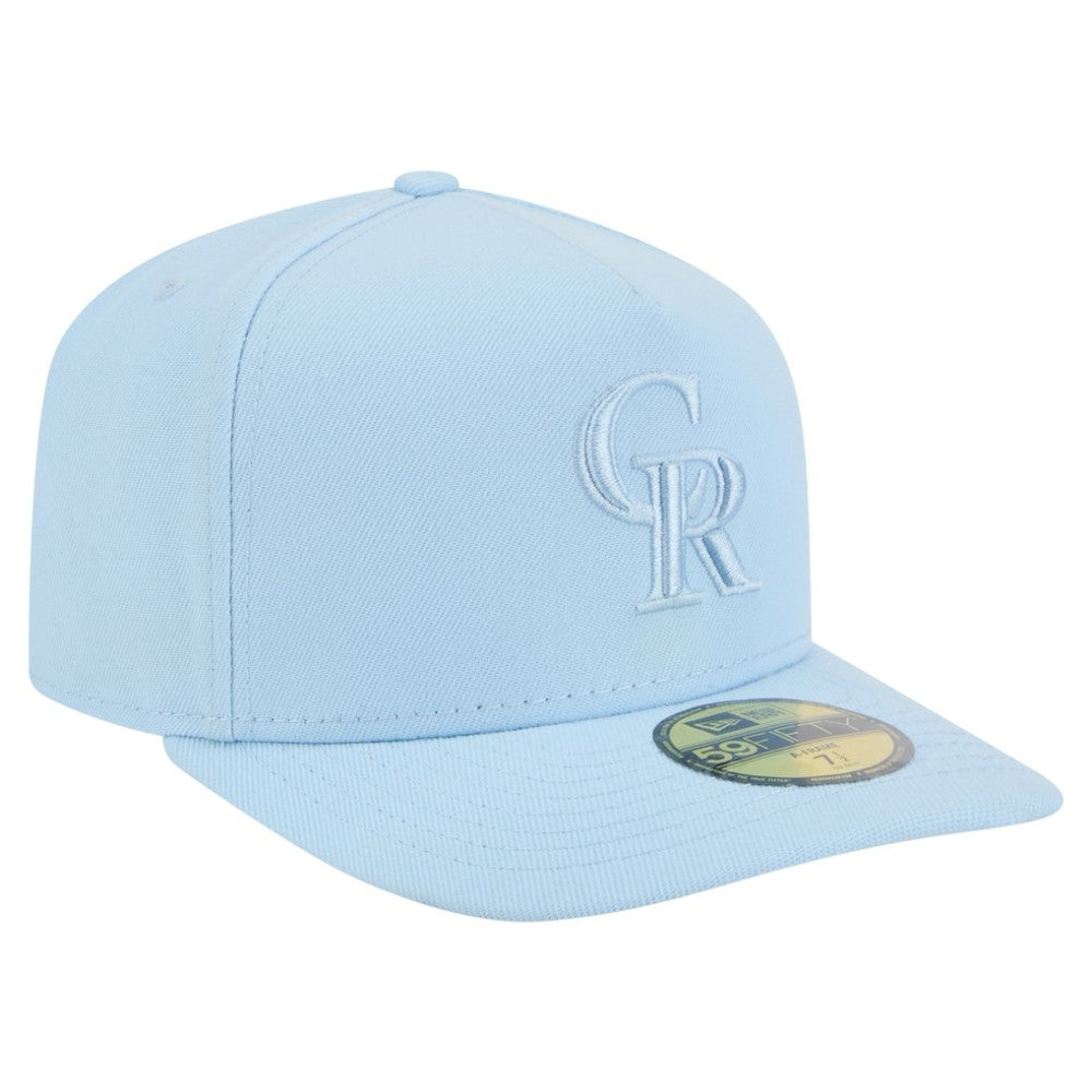 Colorado Rockies New Era Color Pack A-Frame 59FIFTY Fitted Hat Clearance