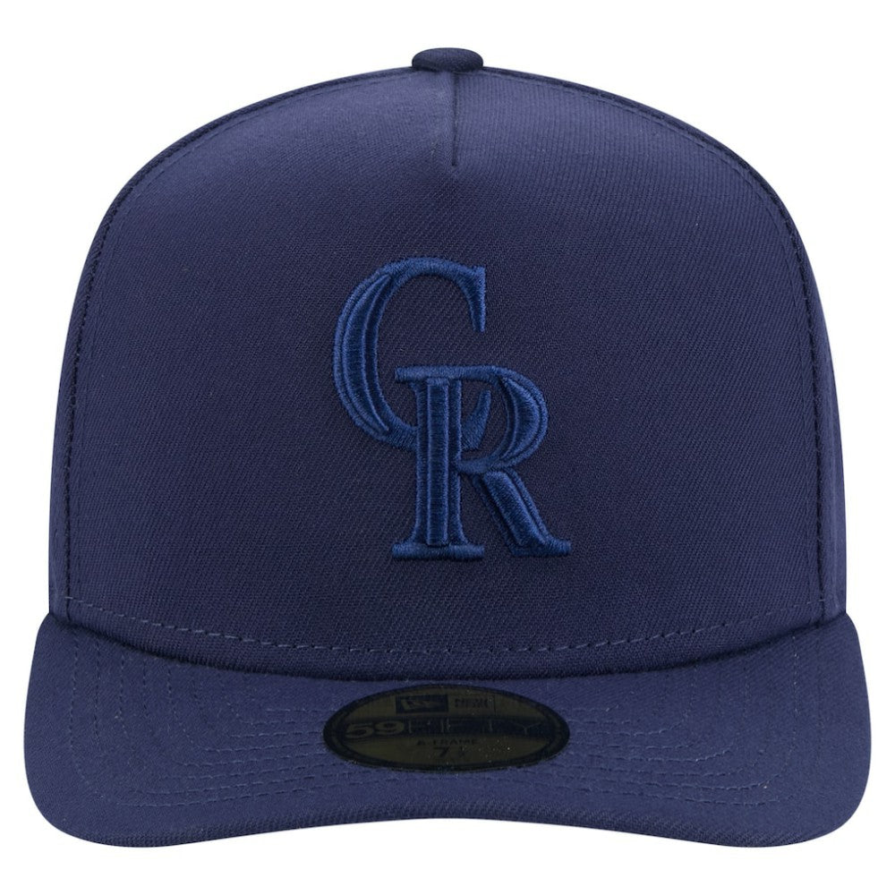 Colorado Rockies New Era Color Pack A-Frame 59FIFTY Fitted Hat Clearance