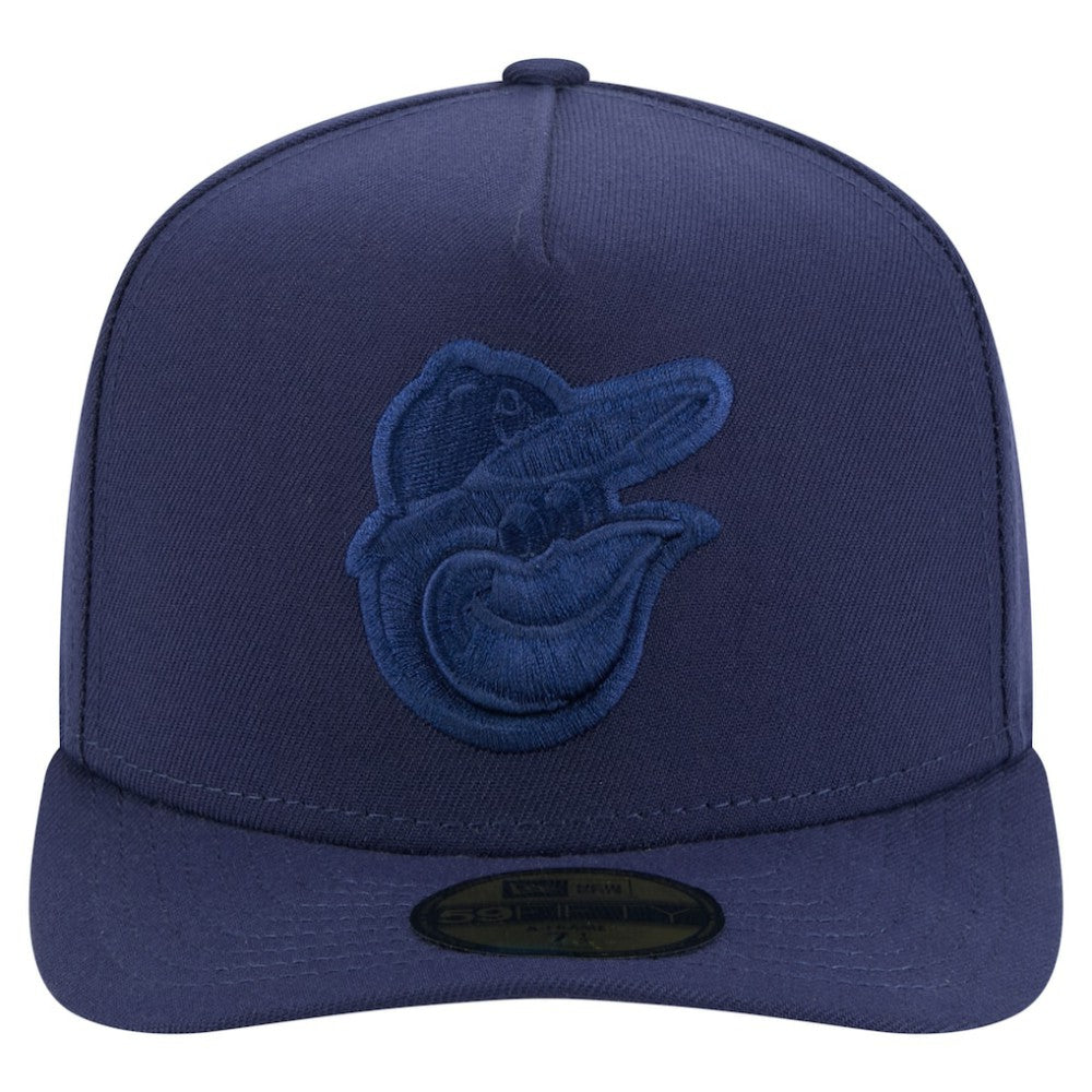 Baltimore Orioles New Era Color Pack A-Frame 59FIFTY Fitted Hat Lifestyle