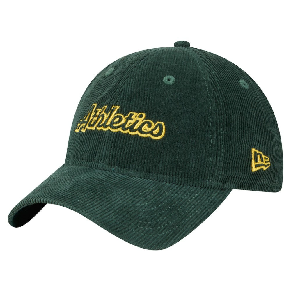 Athletics New Era Women's Corduroy 9TWENTY Adjustable Hat On Sale