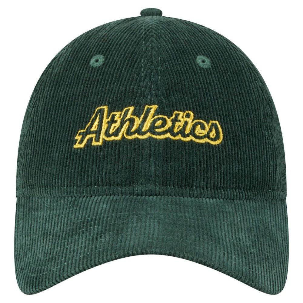 Athletics New Era Women's Corduroy 9TWENTY Adjustable Hat On Sale