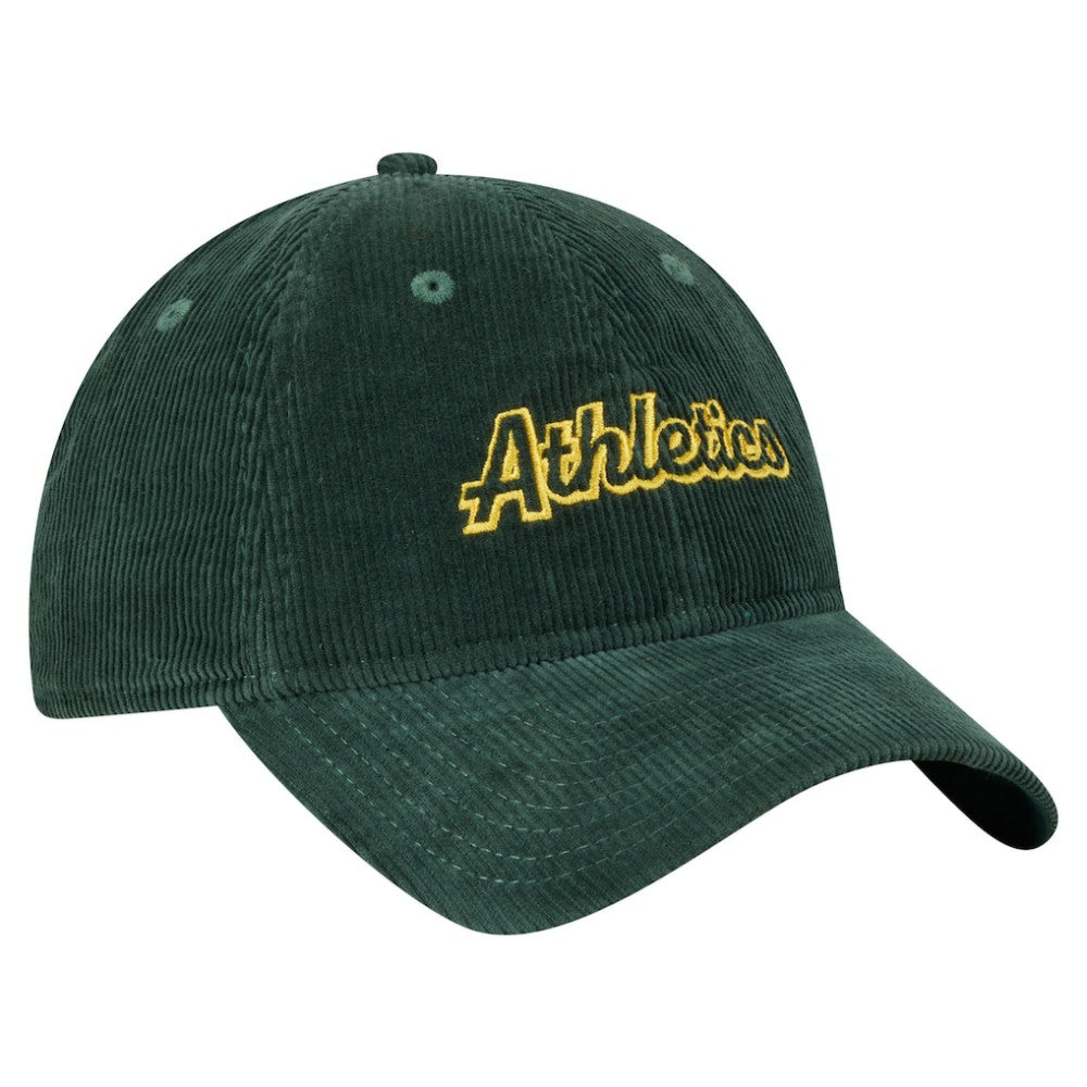 Athletics New Era Women's Corduroy 9TWENTY Adjustable Hat On Sale