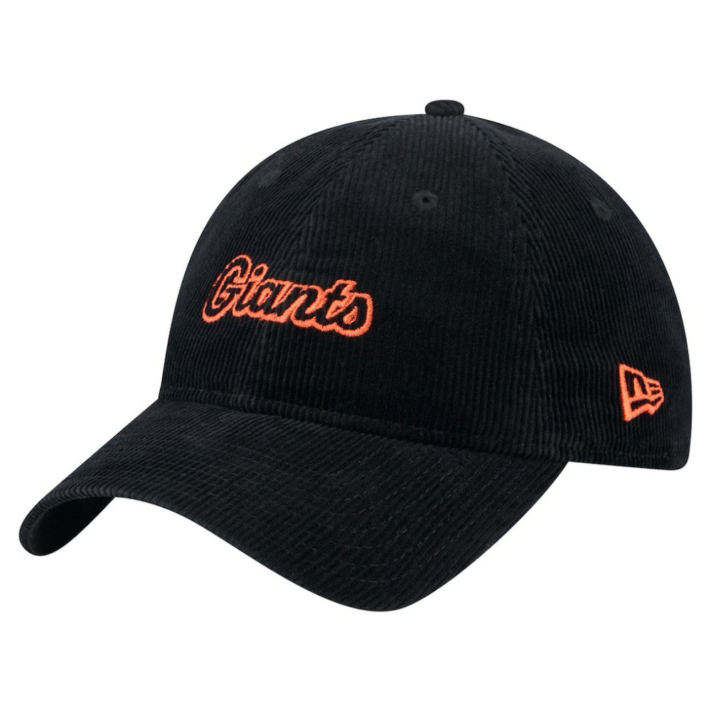 San Francisco Giants New Era Women's Corduroy 9TWENTY Adjustable Hat discount