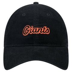 San Francisco Giants New Era Women's Corduroy 9TWENTY Adjustable Hat discount