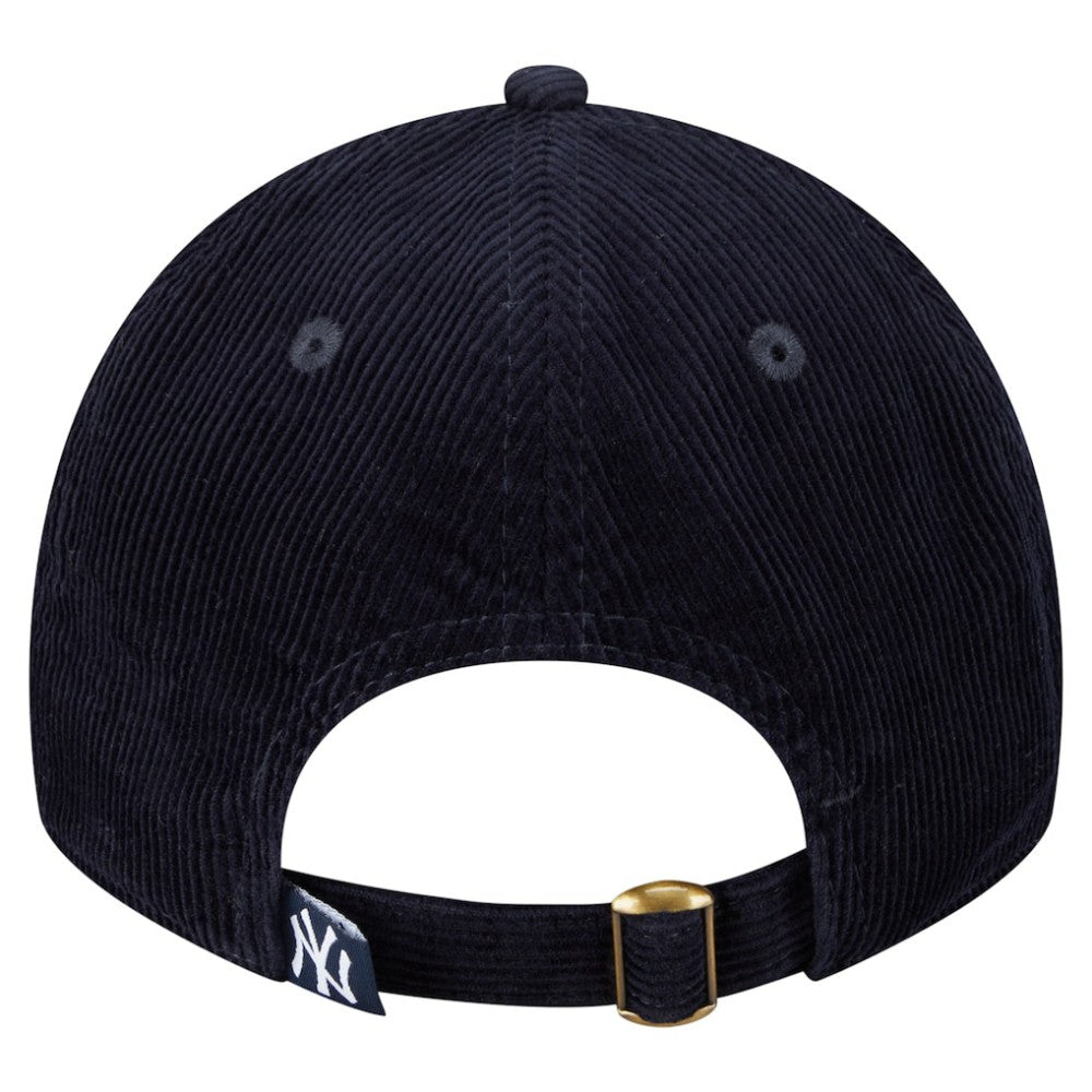 New York Yankees New Era Women's Corduroy 9TWENTY Adjustable Hat discount