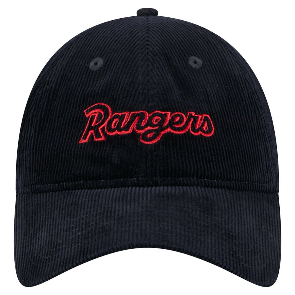 Texas Rangers New Era Women's Corduroy 9TWENTY Adjustable Hat Sale