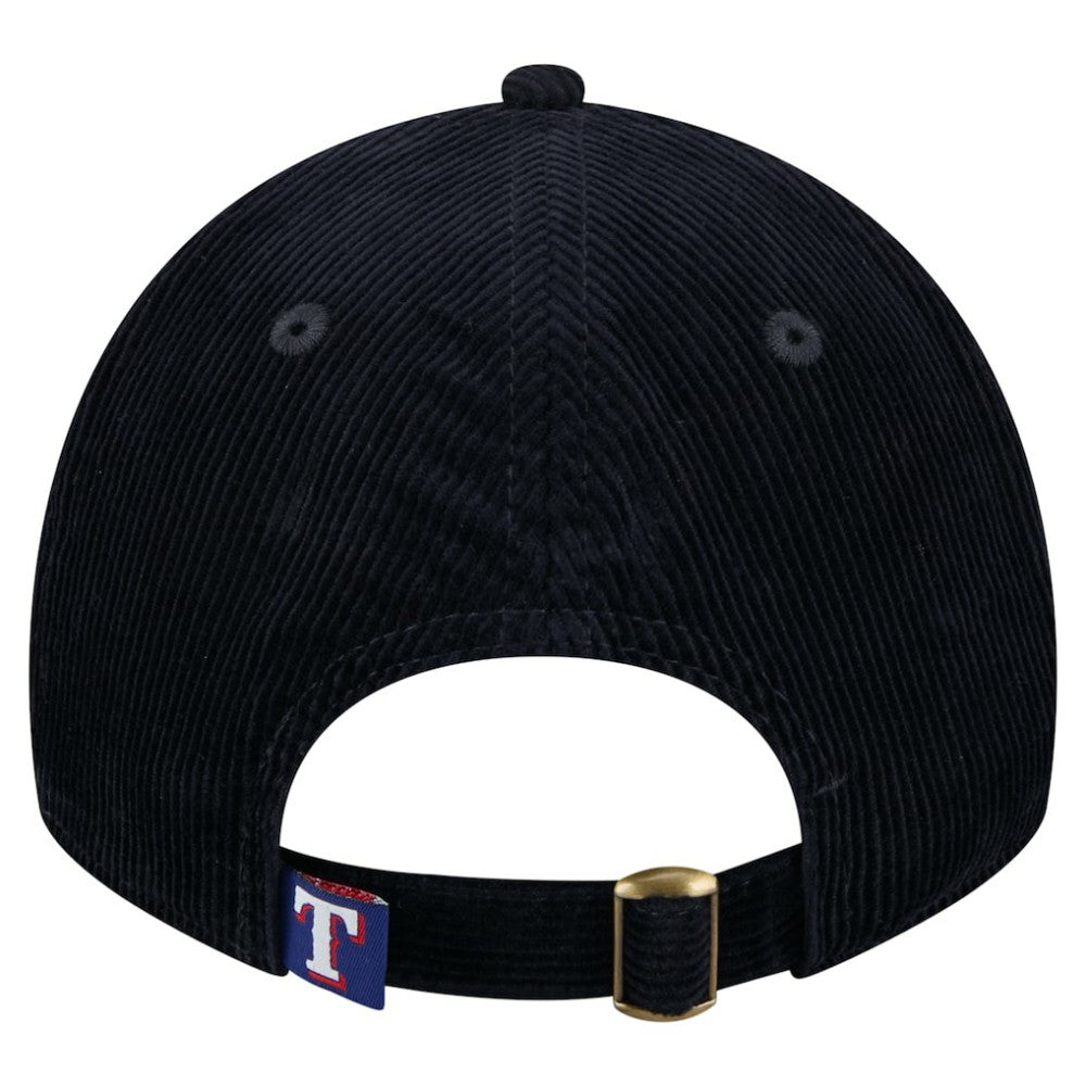Texas Rangers New Era Women's Corduroy 9TWENTY Adjustable Hat Sale