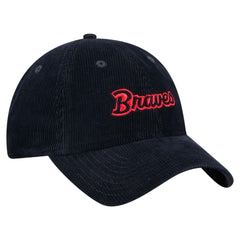 Atlanta Braves New Era Women's Corduroy 9TWENTY Adjustable Hat for sale