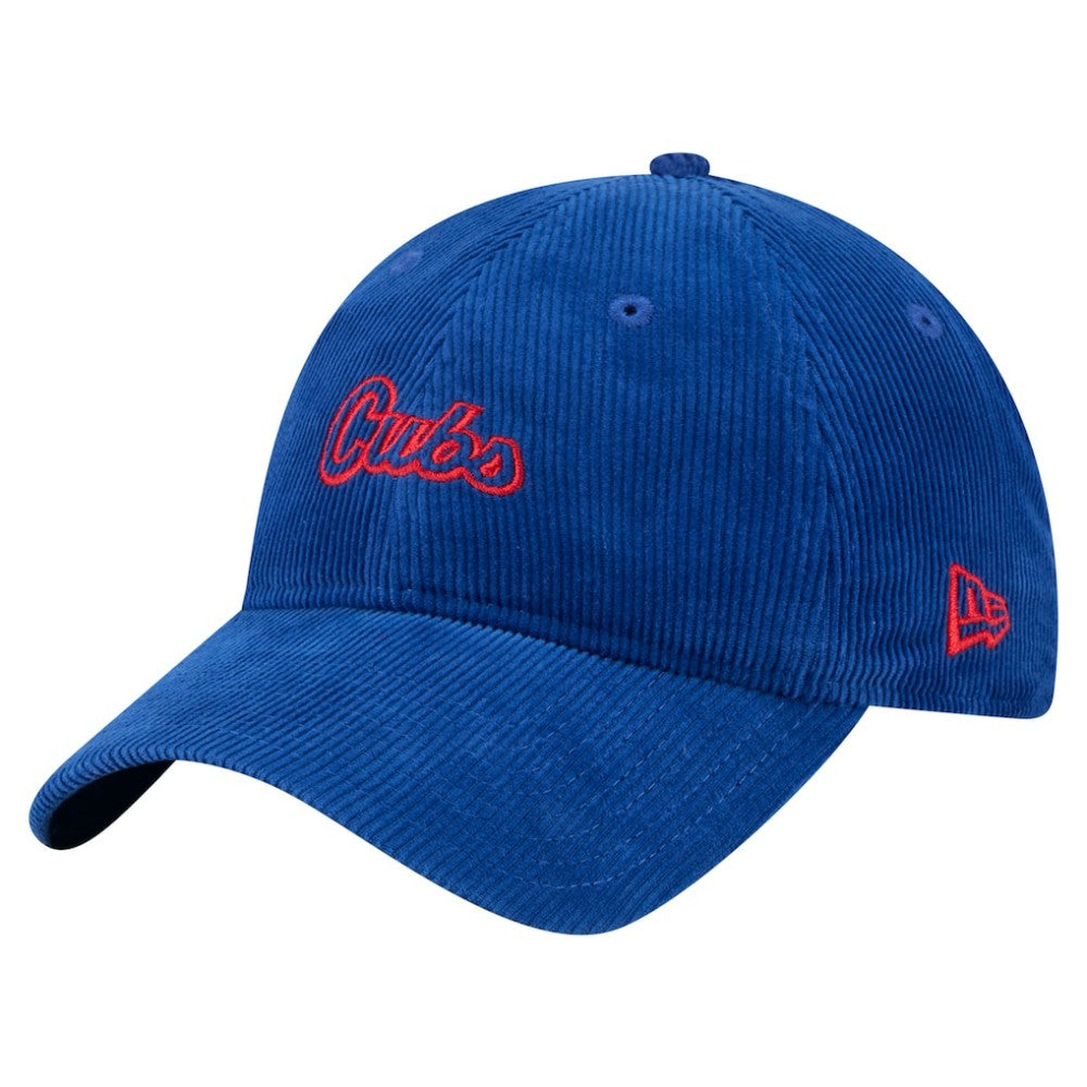 Chicago Cubs New Era Women's Corduroy 9TWENTY Adjustable Hat Online