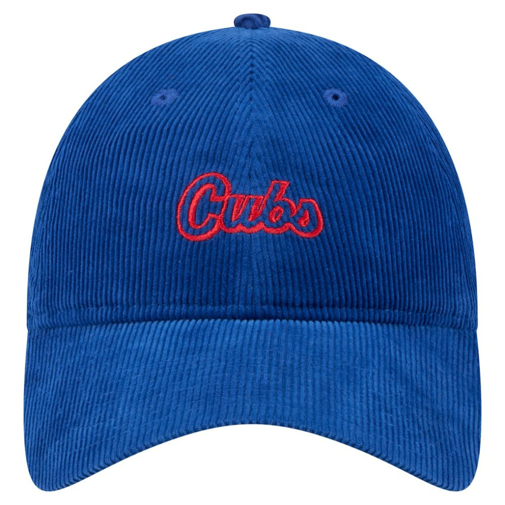 Chicago Cubs New Era Women's Corduroy 9TWENTY Adjustable Hat Online