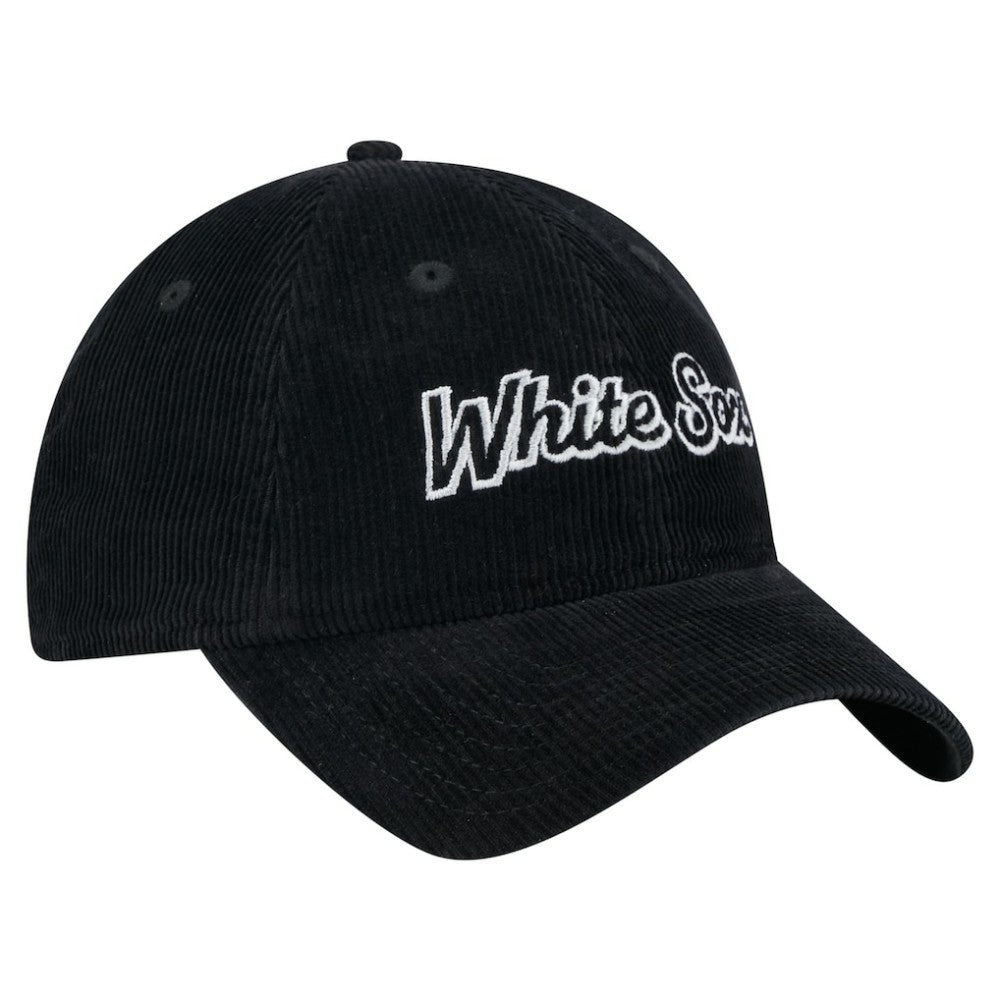 Chicago White Sox New Era Women's Corduroy 9TWENTY Adjustable Hat On Sale