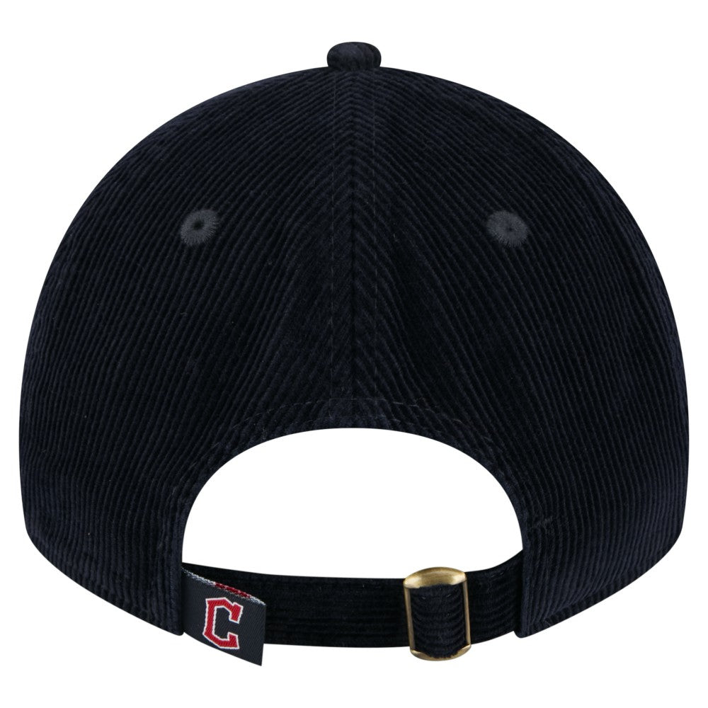 Cleveland Guardians New Era Women's Corduroy 9TWENTY Adjustable Hat Lifestyle