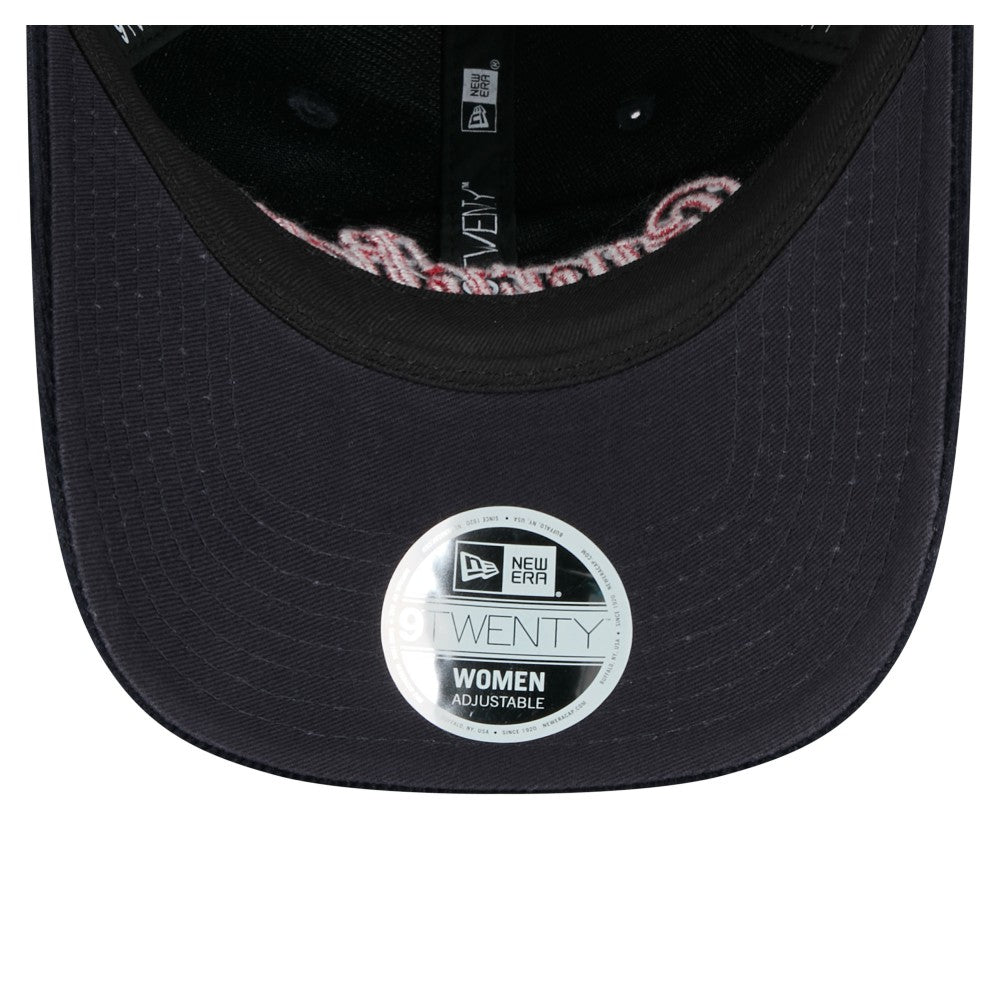 Cleveland Guardians New Era Women's Corduroy 9TWENTY Adjustable Hat Lifestyle