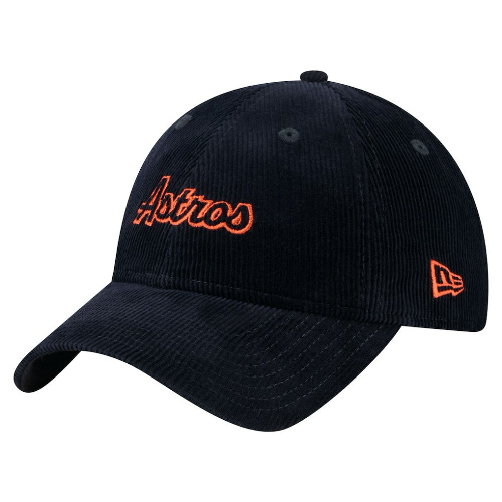 Houston Astros New Era Women's Corduroy 9TWENTY Adjustable Hat On Sale