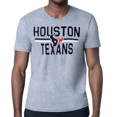 Houston Texans Starter Mesh Look T-Shirt Heather Gray - NFL
