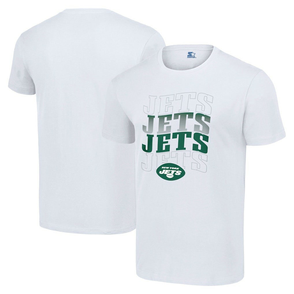 New York Jets Starter Four Name T-Shirt White - NFL